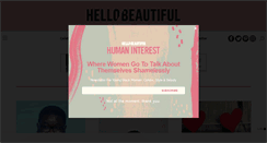 Desktop Screenshot of hellobeautiful.com